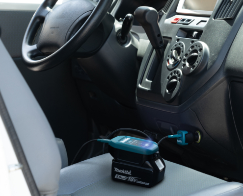 Makita's new battery charger offers plug-in productivity
