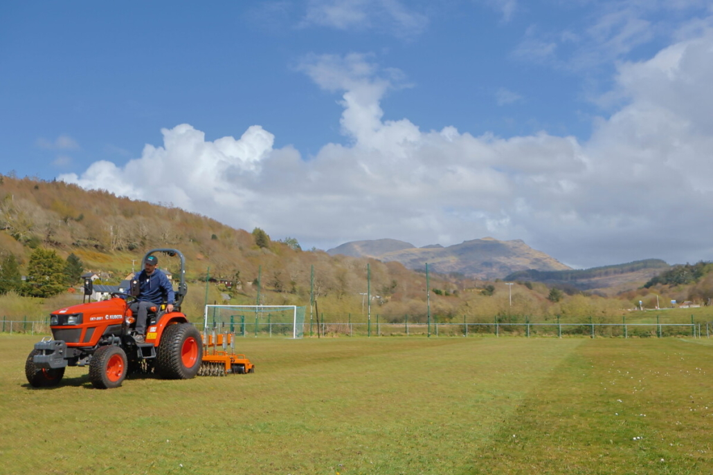 Kubota EK1-261 proves the perfect match for CPD Penrhyndeudraeth FC Kubota EK1-261 proves the perfect match for CPD Penrhyndeudraeth FC