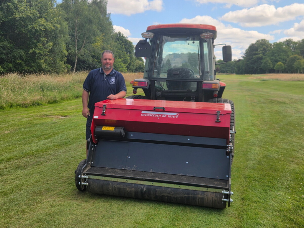 Redexim Overseeder Helps Pollok Golf Course
