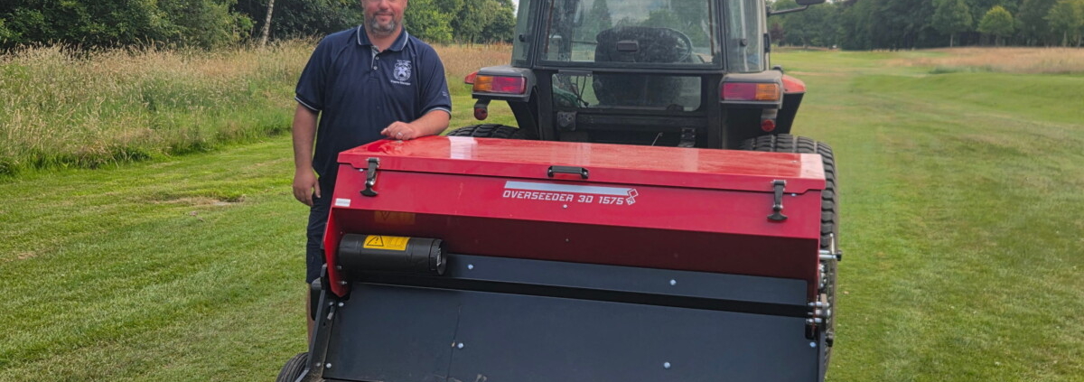 Redexim Overseeder Helps Pollok Golf Course
