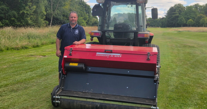 Redexim Overseeder Helps Pollok Golf Course