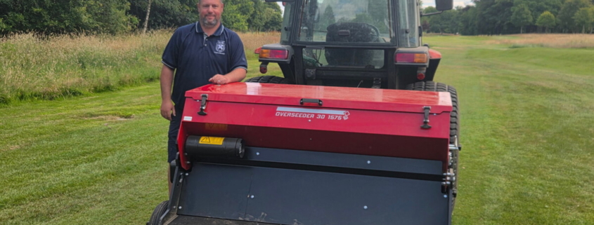 Redexim Overseeder Helps Pollok Golf Course