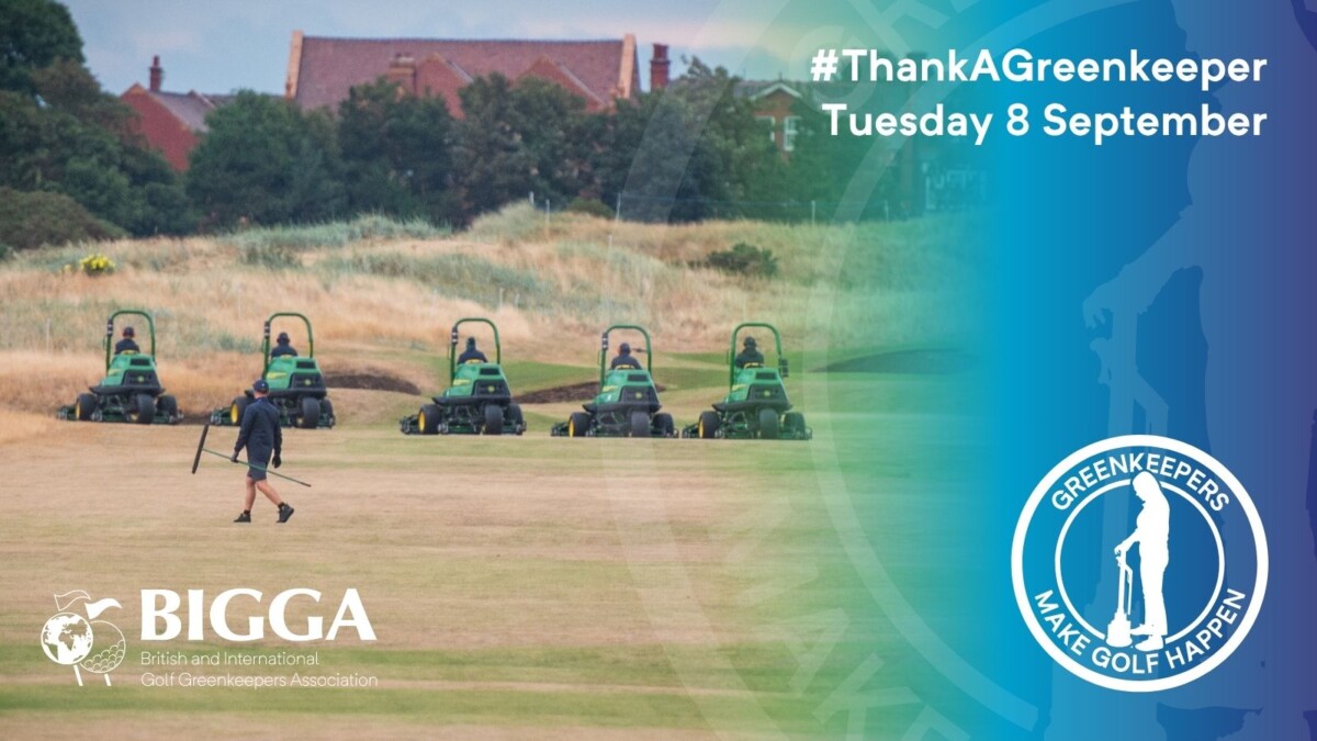 Celebrate Thank A Greenkeeper Day on 8 September