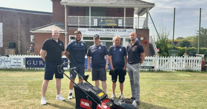 Toro Backs Grassroots Sport with Donation to Haverhill Cricket Club