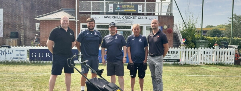 Toro Backs Grassroots Sport with Donation to Haverhill Cricket Club