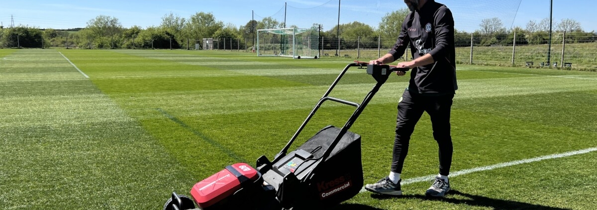 Forest Green Rovers turns to Kress for efficient electric grounds care