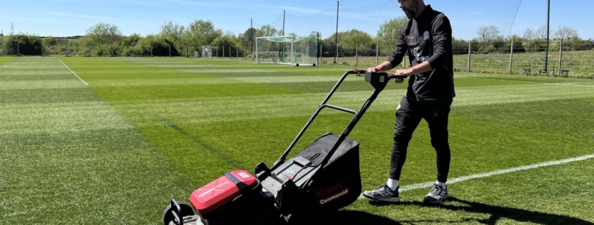 Forest Green Rovers turns to Kress for efficient electric grounds care