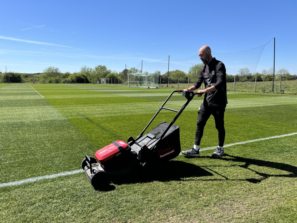 Forest Green Rovers turns to Kress for efficient electric grounds care