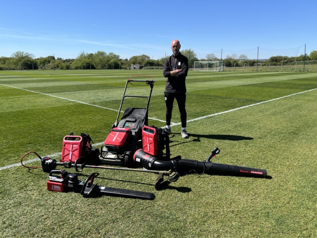 Forest Green Rovers turns to Kress for efficient electric grounds care