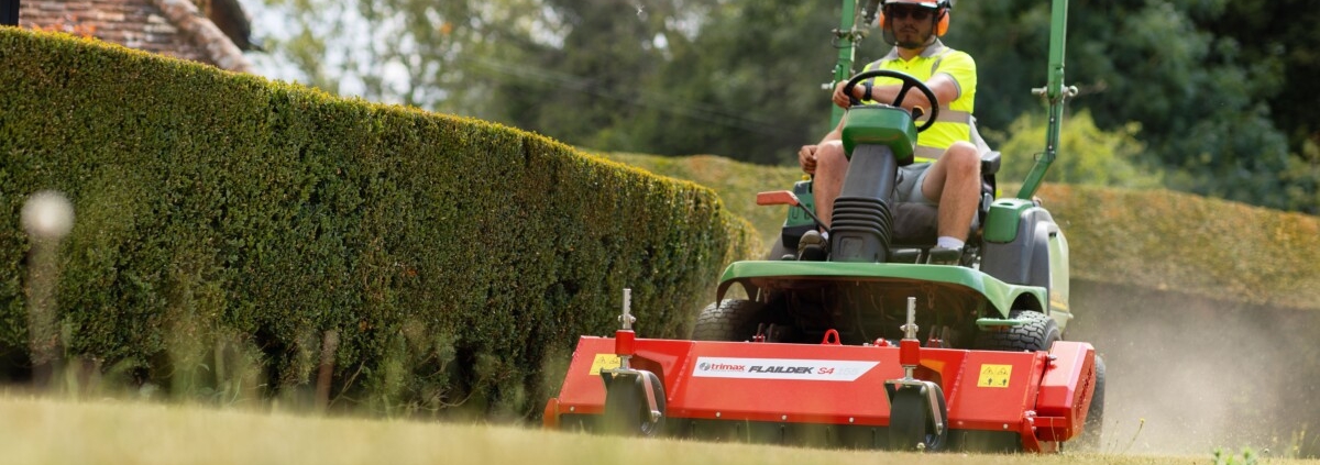Discover the latest mowing innovations from Trimax at GroundsFest