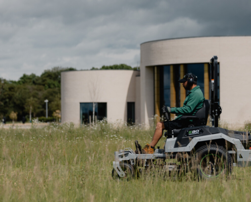 EGO introduces its first commercial zero-turn mower