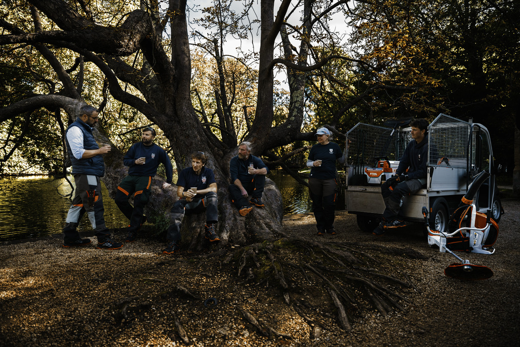 STIHL ALLPRO battery system in use at the University of Oxford