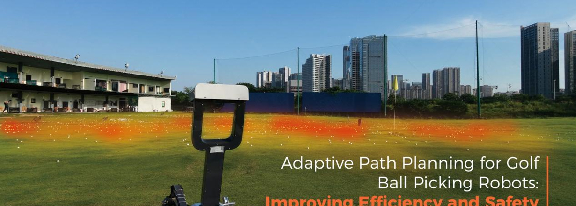 Adaptive Path Planning for Golf Ball Picking Robots