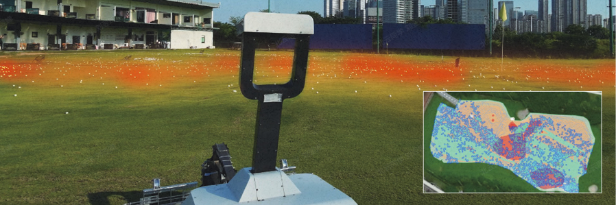 Adaptive Path Planning for Golf Ball Picking Robots