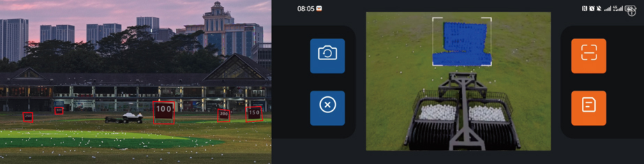 Adaptive Path Planning for Golf Ball Picking Robots