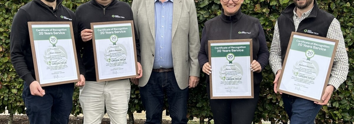 Origin Green-tech celebrates four 20-year milestones