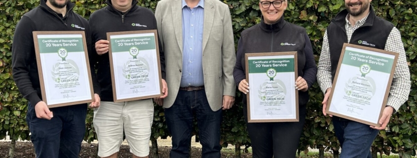 Origin Green-tech celebrates four 20-year milestones