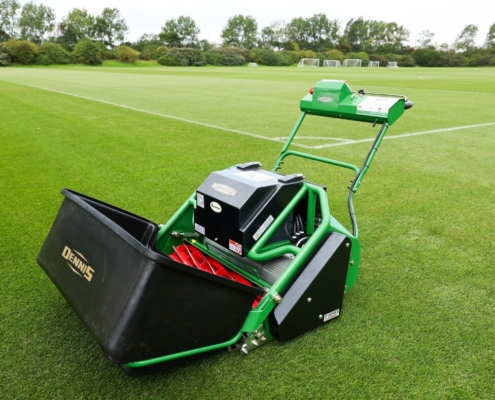 Dennis Marks 80 SALTEX Shows with Latest E-Series Mowers