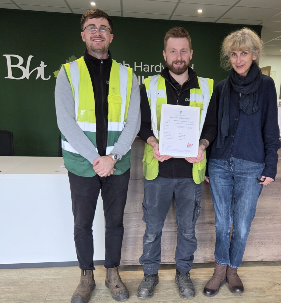 British Hardwood Tree Nursery celebrates five years of plant healthy certification