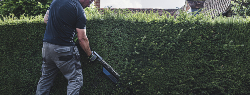 EGO’S debut single-sided pro hedge trimmer
