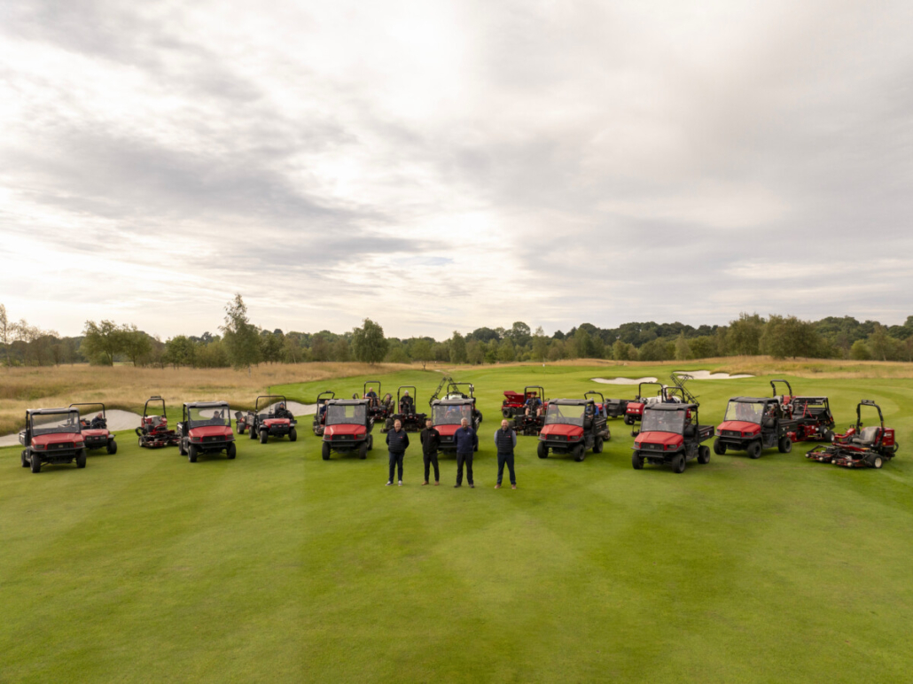 A Toro fleet that works as hard as the team and course A Toro fleet that works as hard as the team and course