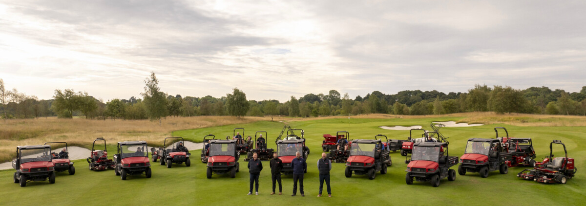A Toro fleet that works as hard as the team and course
