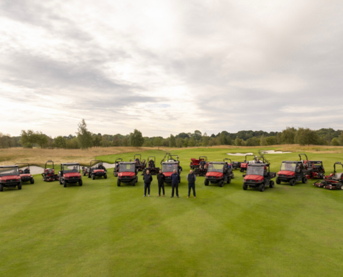 A Toro fleet that works as hard as the team and course