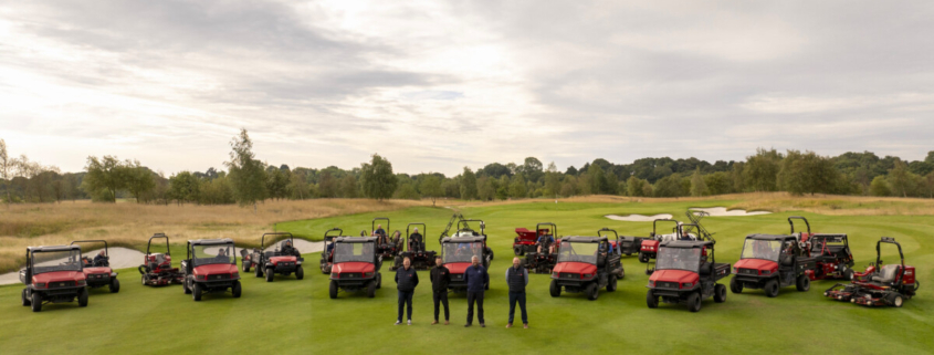 A Toro fleet that works as hard as the team and course