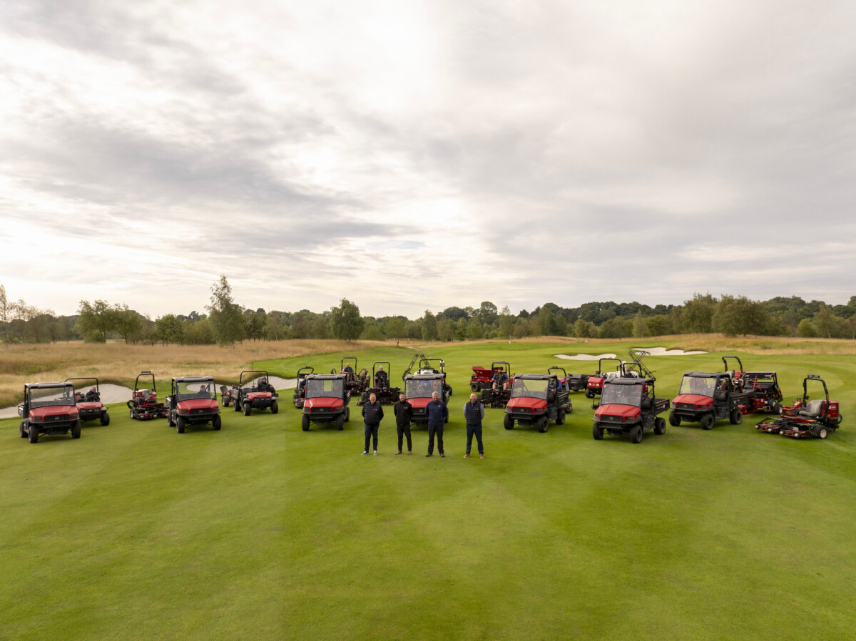 A Toro fleet that works as hard as the team and course