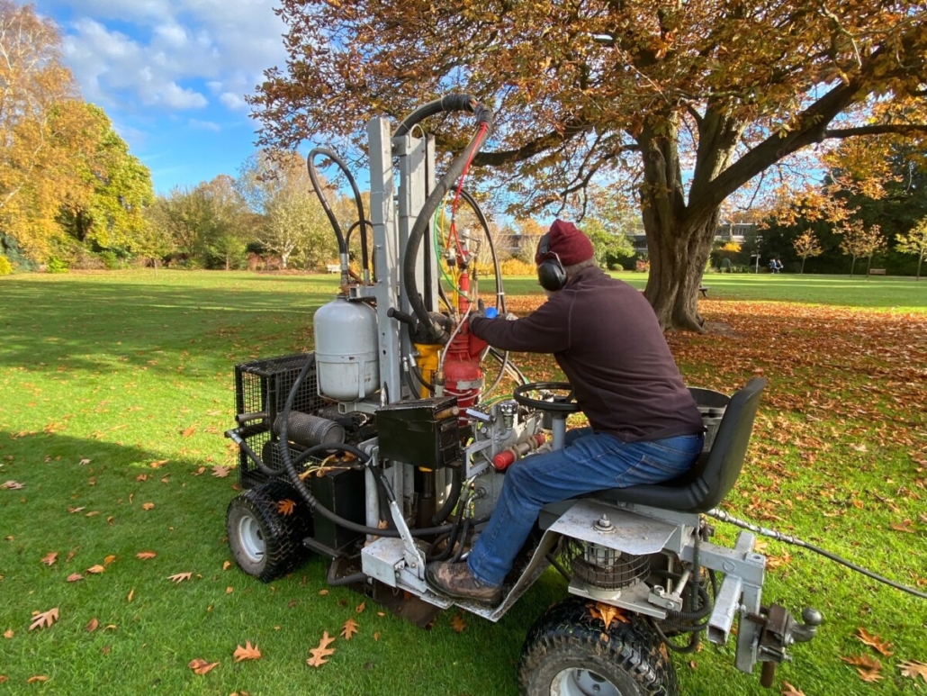 Polymer injection for healthier trees