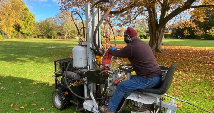 Polymer injection for healthier trees