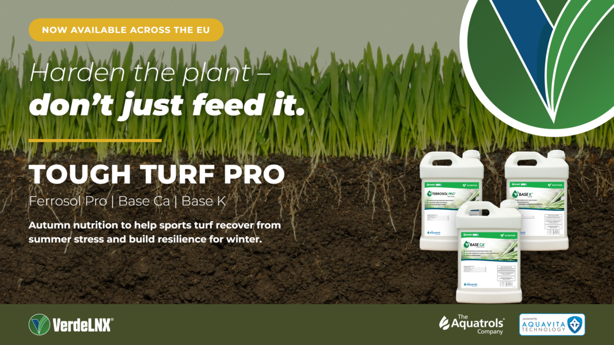 Aquatrols Company Launches VerdeLNX Tough Turf Pro Package Across the EU